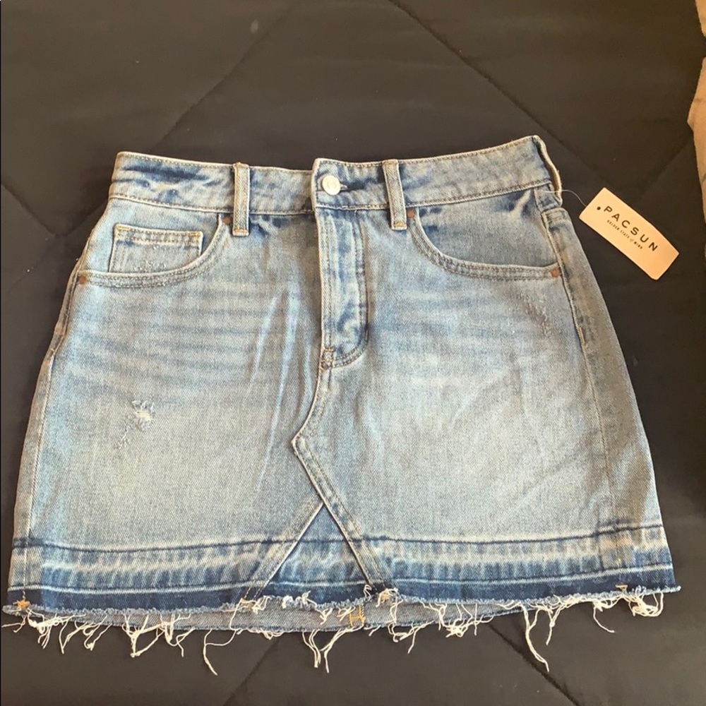 Denim pacsun skirt